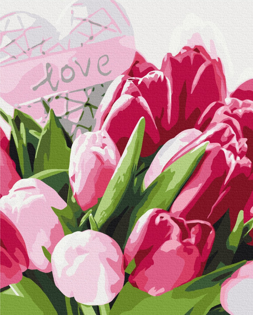 Tulips with love