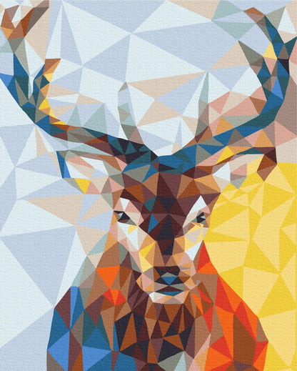 Deer in a kaleidoscope