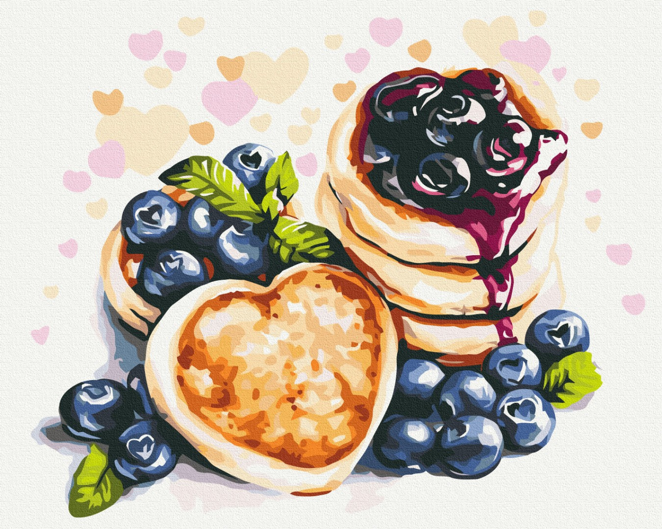 Cheesecakes with blueberries © Anna Kulyk