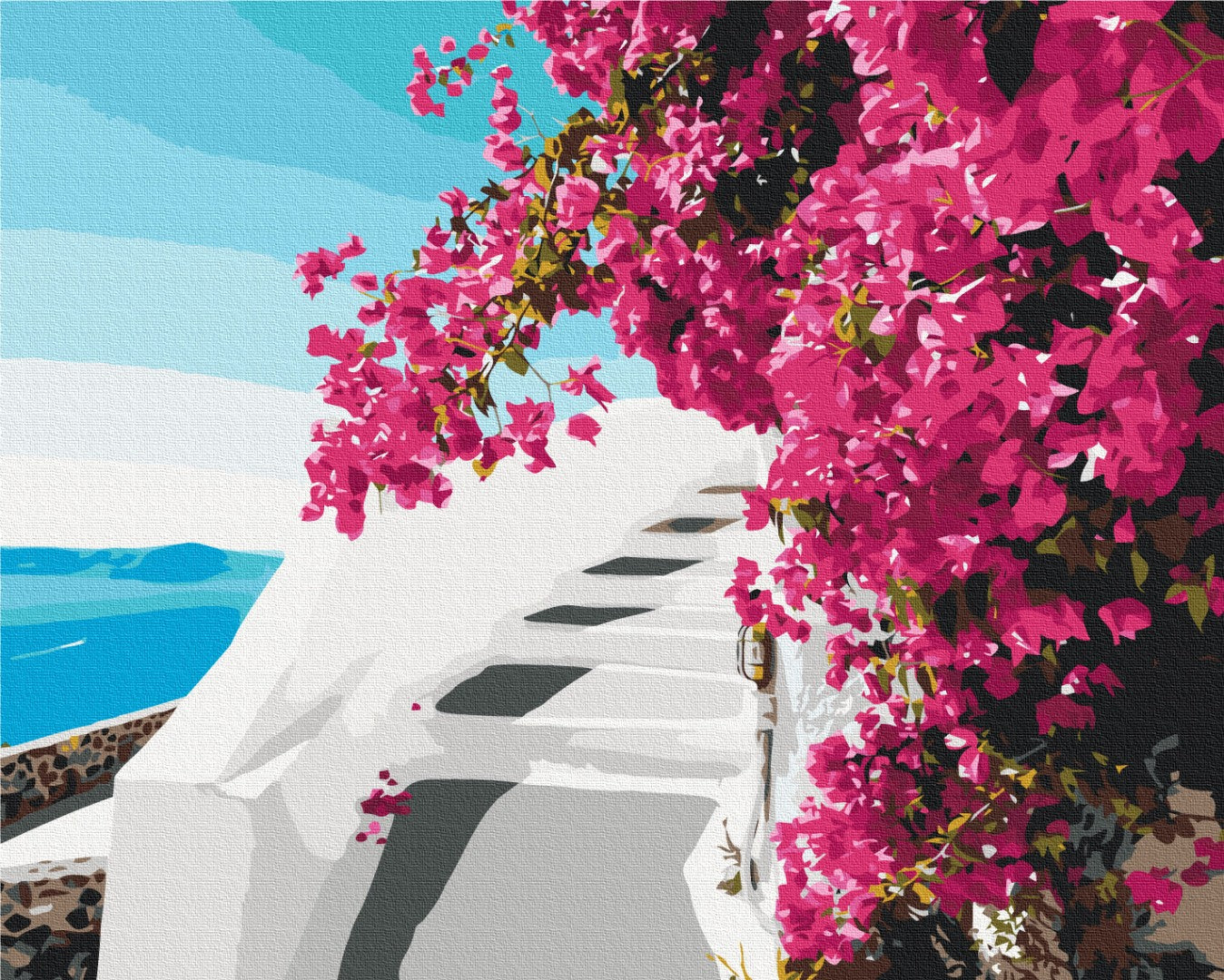 Santorini flowers