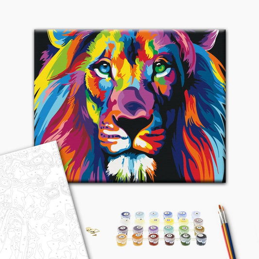 Rainbow lion