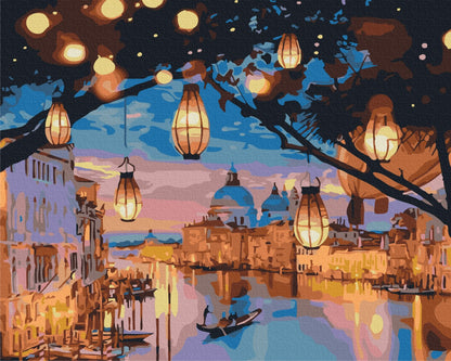 Night lights of Venice